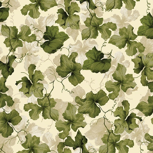 Leaf Vine Cream Kanvas Studio