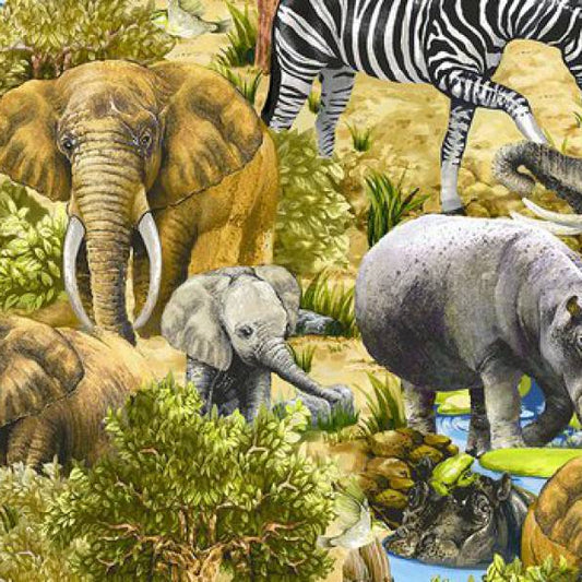 Jungle Party Fabri-Quilt