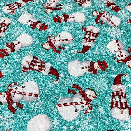 Aqua Snowman