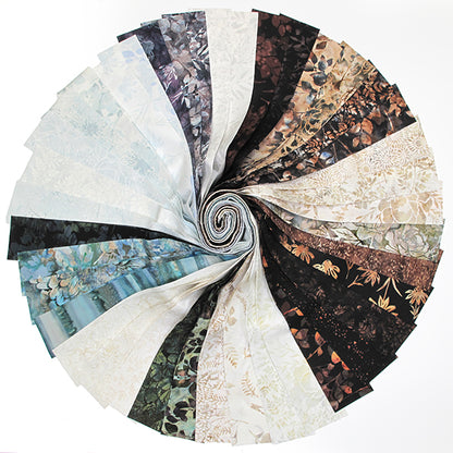 Strips Seashell Hoffman California Fabrics