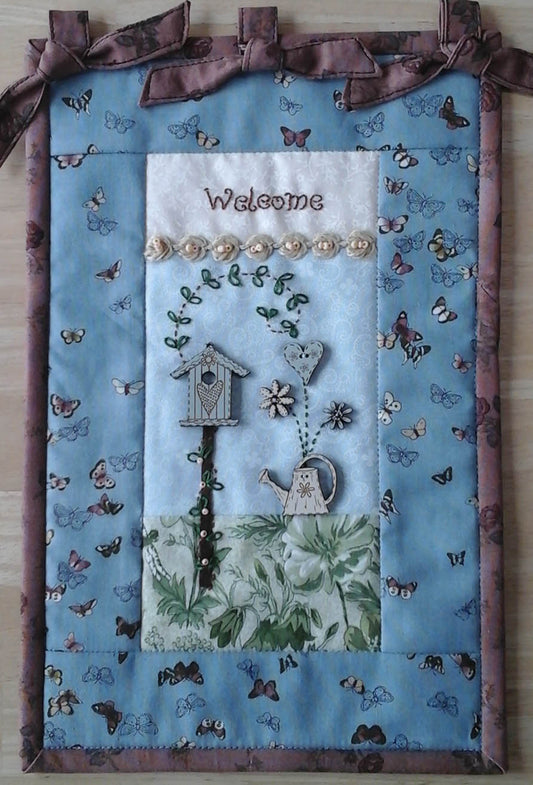 Materialpackung Blumenstecker Garten Gundi's Quilt Heaven