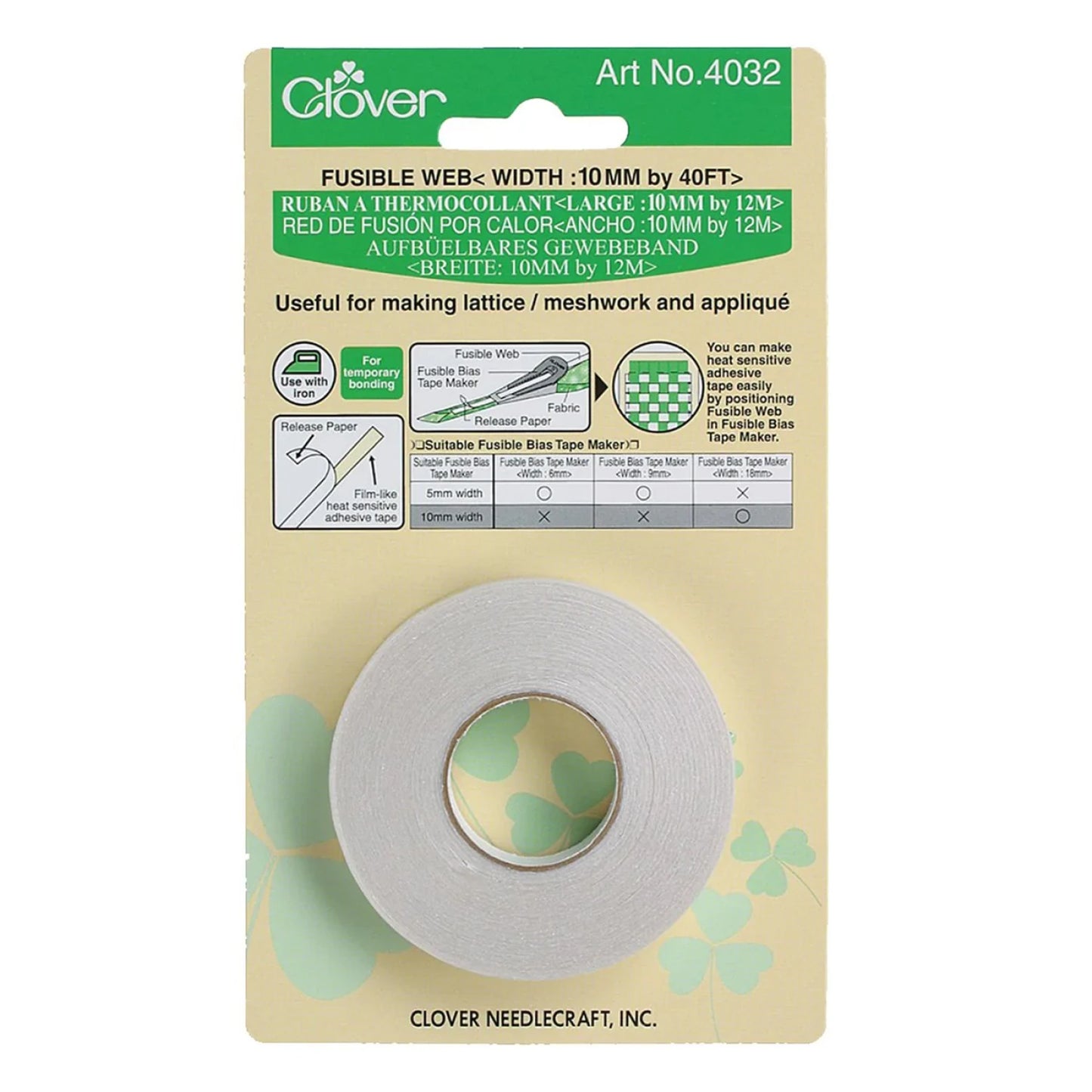 Clover Fusible Web 10 mm
