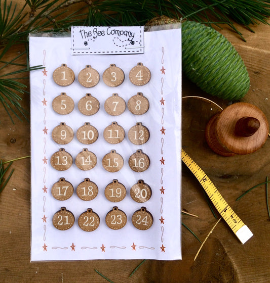 Adventskalender Zahlen
