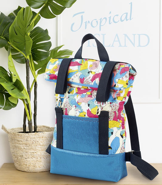 Materialpackung Rollrucksack Papagu Gundi's Quilt Heaven