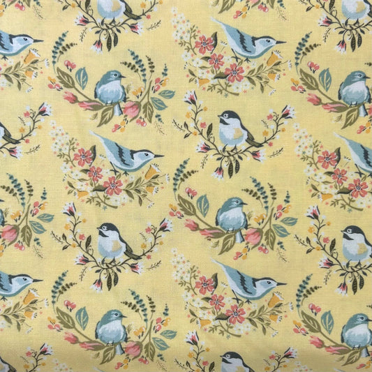 Baumwollstoff Songbirds Poppie Cotton
