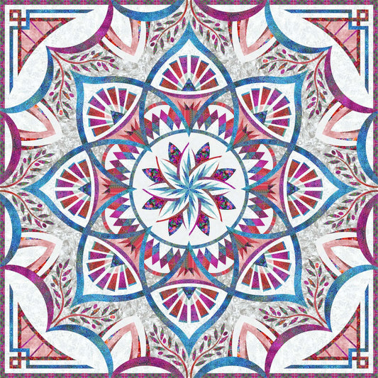 Stoffpaket Wall - Hoffman Fabrics Bloom - TOTM *Arcadia* 2027 quiltworx
