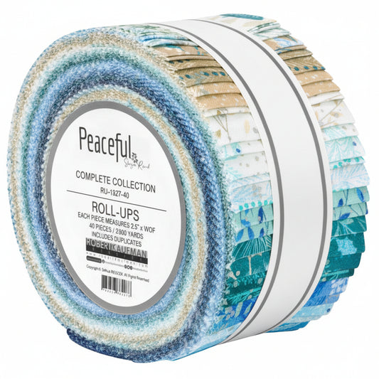 Jelly Rolle Peaceful Robert Kaufman Fabrics