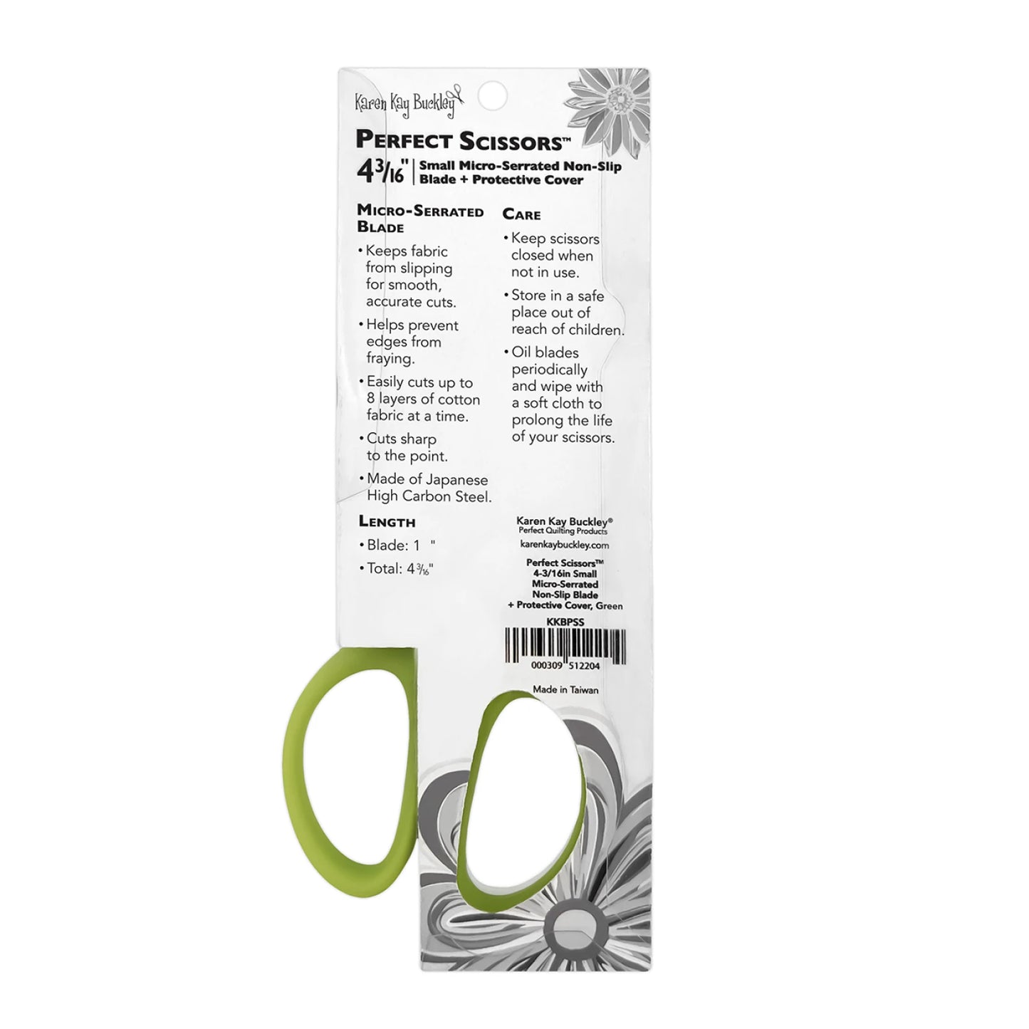 Perfect Scissors Green Karen Kay Buckley