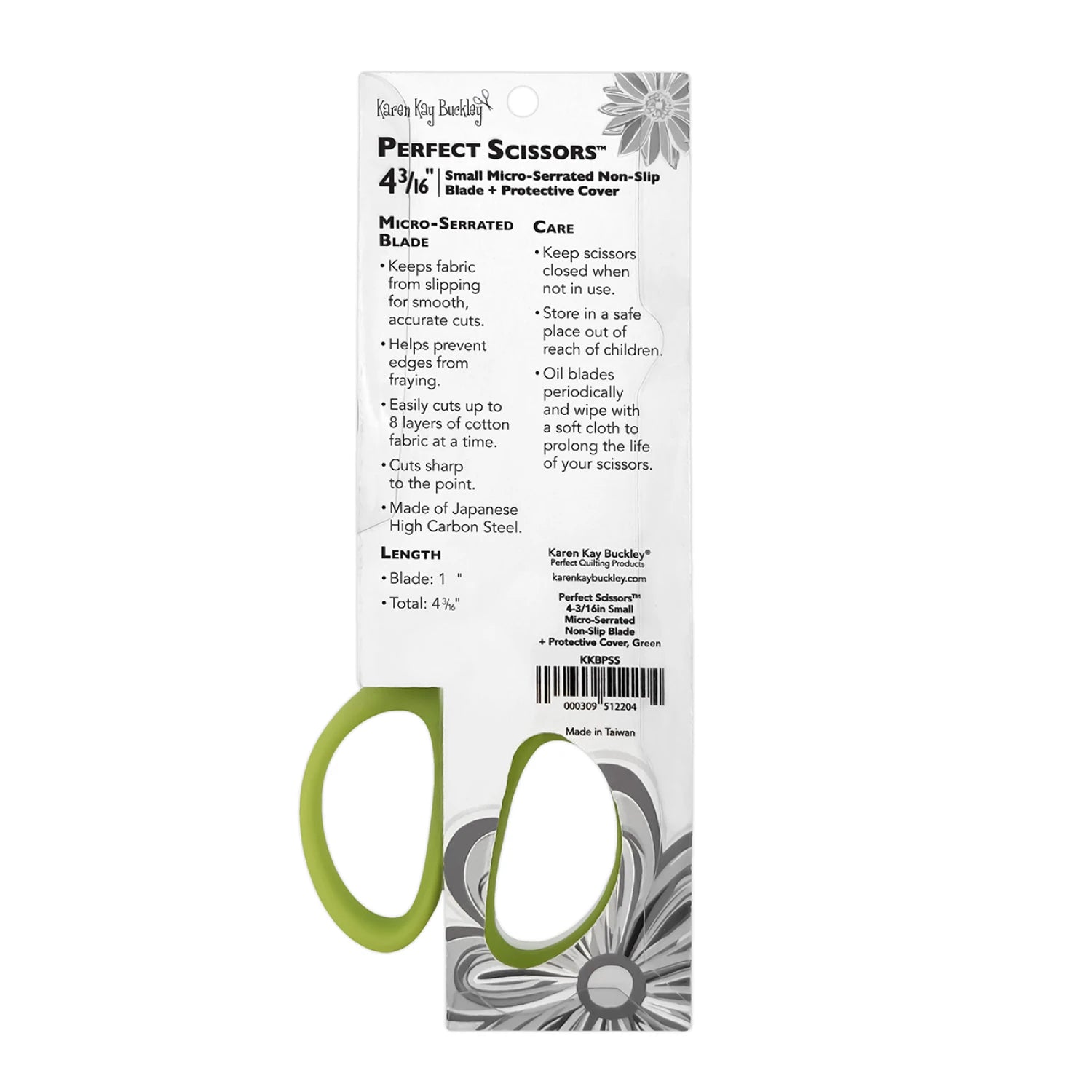 Perfect Scissors Green Karen Kay Buckley