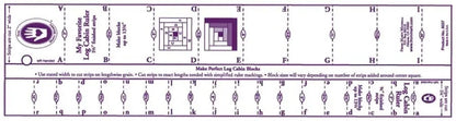 Log Cabin Ruler
