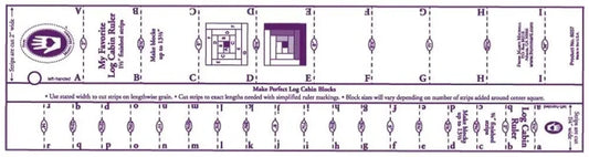 Log Cabin Ruler