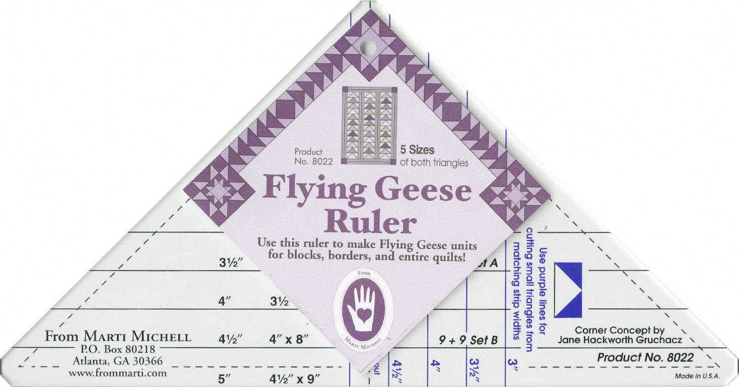 Flying Geese Ruler Chart.pdf Flying Geese Ruler – Gundi's Quilt Heaven