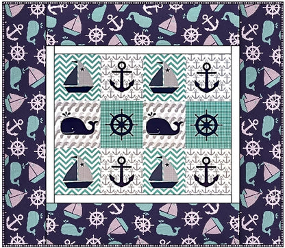 Materialpackung Badespaß Gundi's Quilt Heaven
