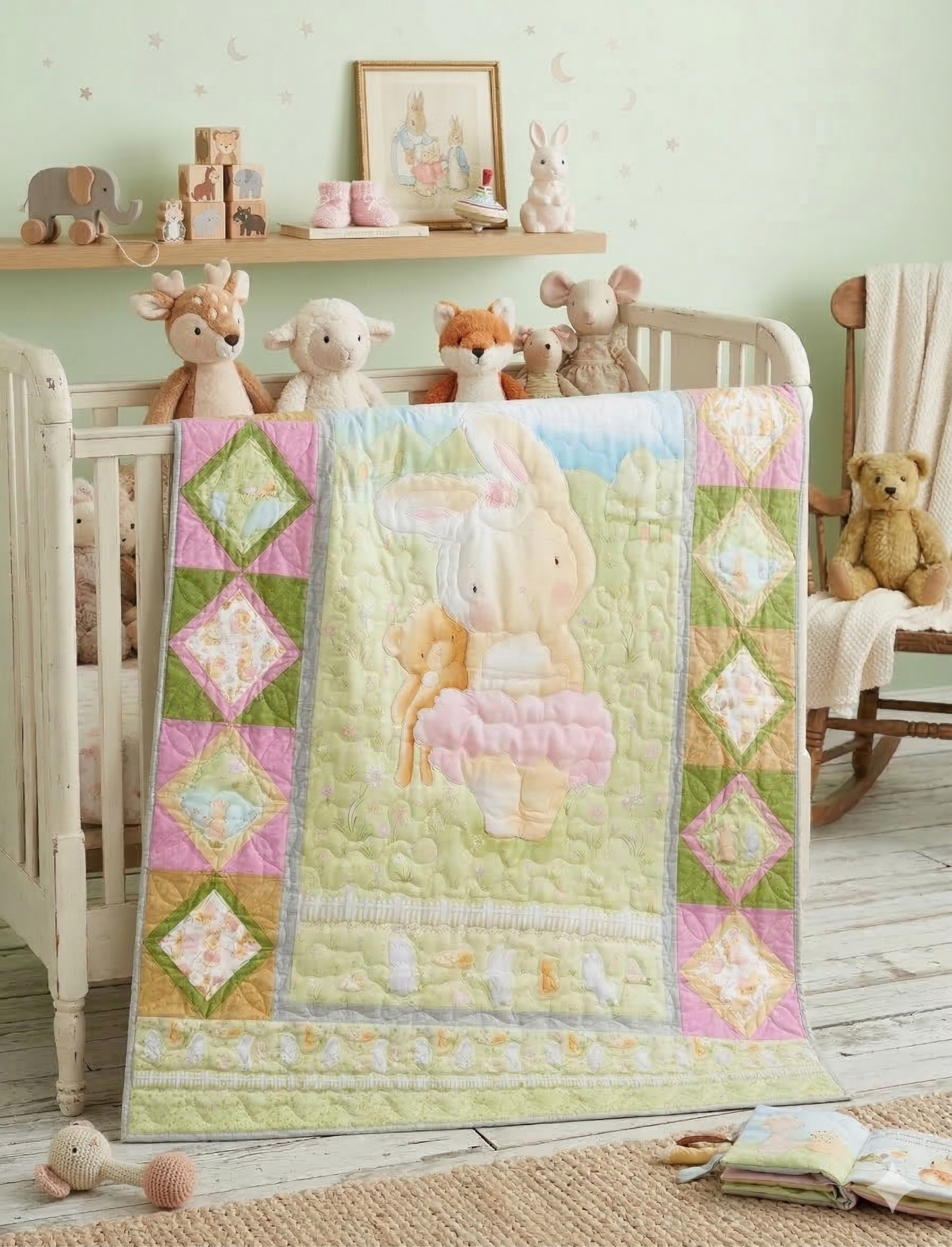 Materialpackung Materialpackung Hasi mit Bärli Gundi's Quilt Heaven