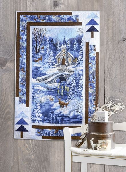 Materialpackung Materialpackung Winterabend Gundi's Quilt Heaven