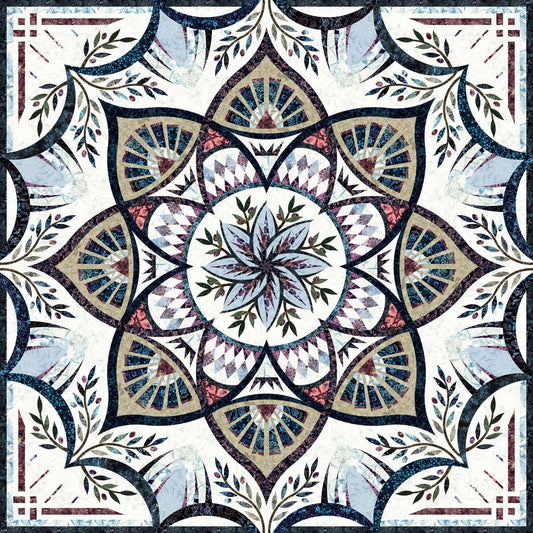 Stoffpaket Wall - Misty Beaches Tonga Batiks - TOTM *Arcadia* 2027 quiltworx