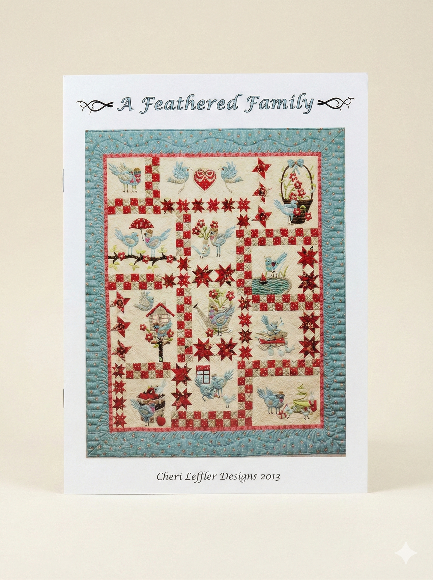 Nähanleitung A Feathered Family Checker