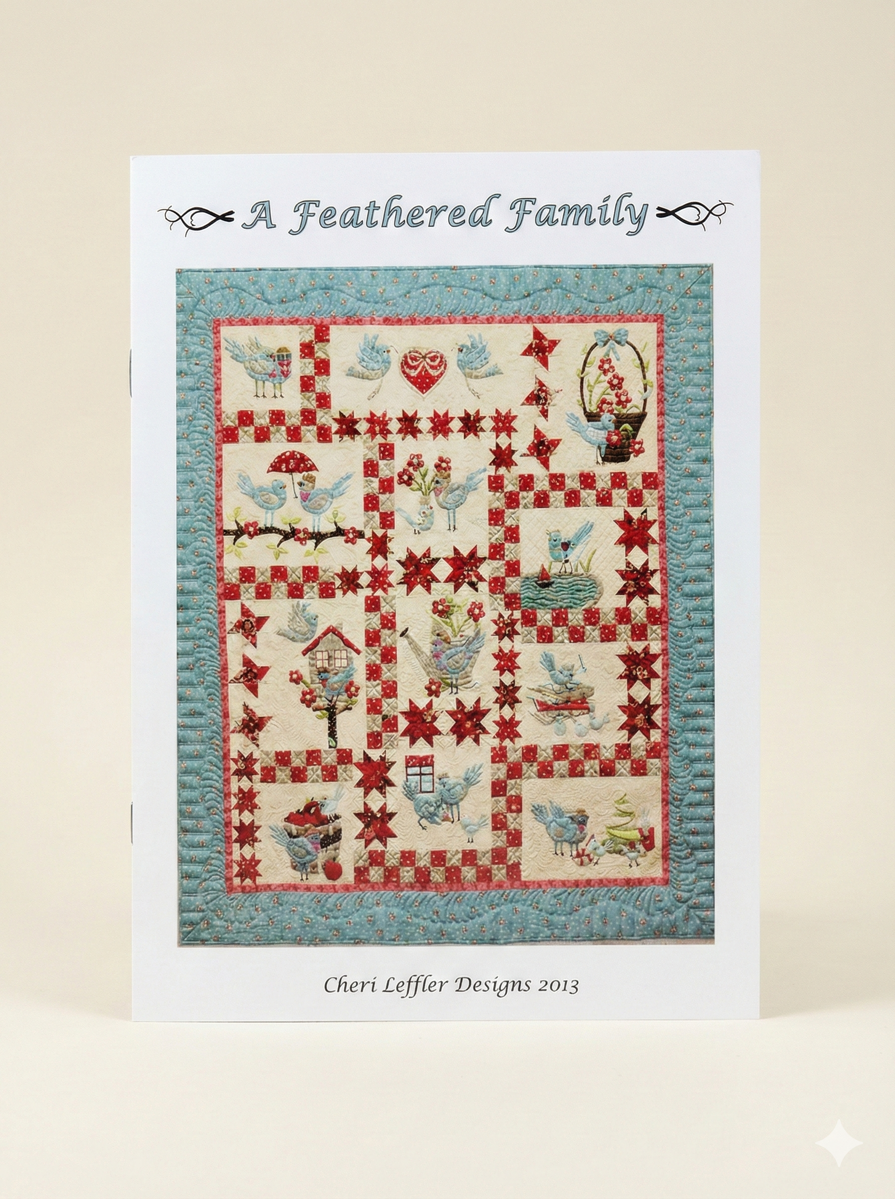Nähanleitung A Feathered Family Checker