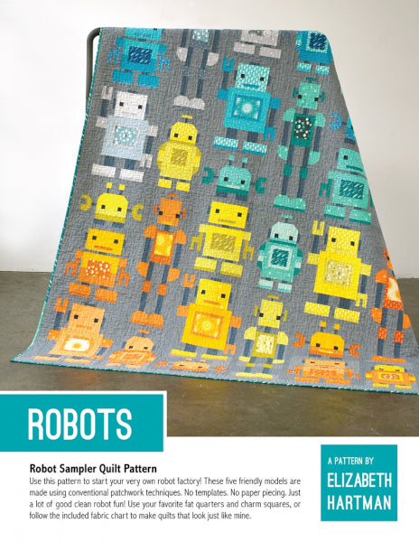 Nähanleitung Robots Elizabeth Hartman