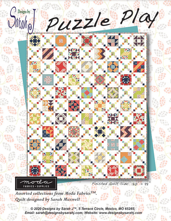 Nähanleitung Puzzle Play Moda