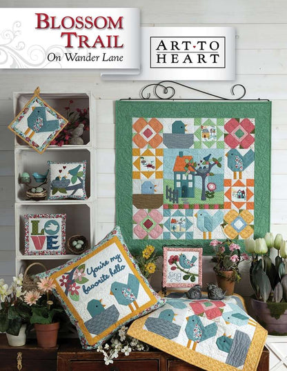 Nähanleitung On Wander Lane BLossom Trail - Block 5 Art to Heart