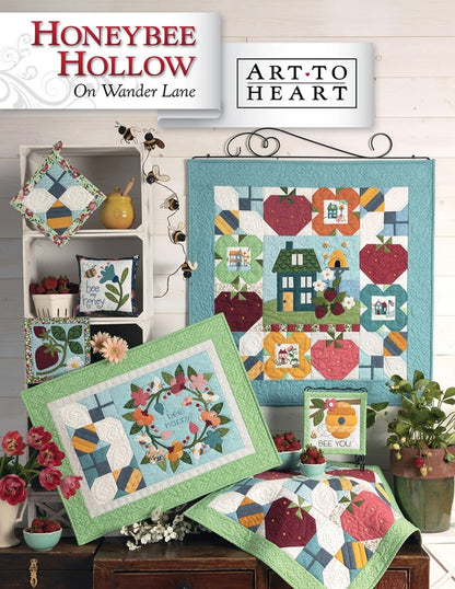 Nähanleitung On Wander Lane Honeybee Hollow - Block 6 Art to Heart