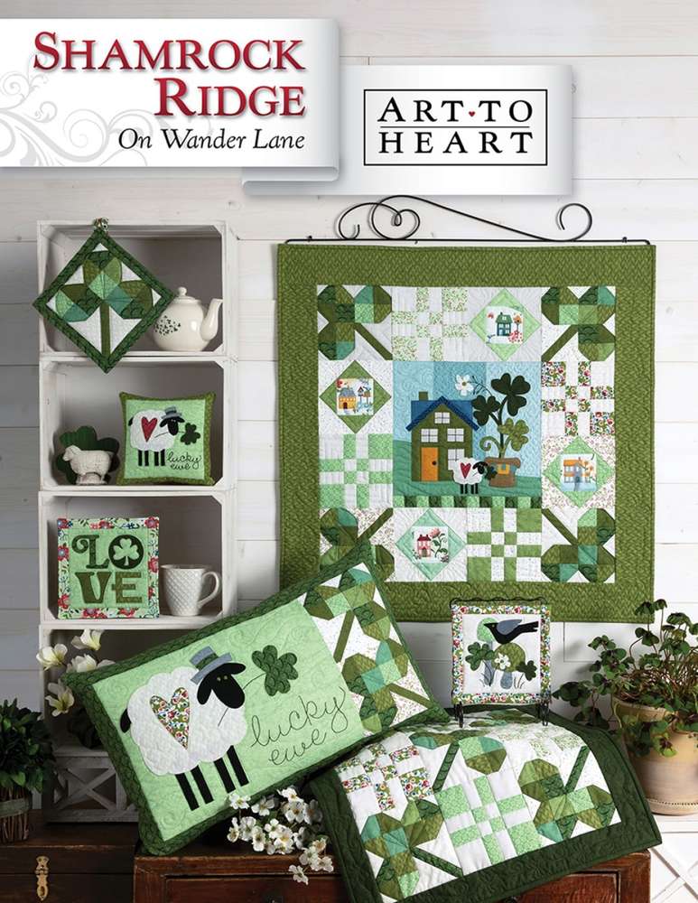Nähanleitung On Wander Lane Shamrock Ridge - Block 3 Art to Heart