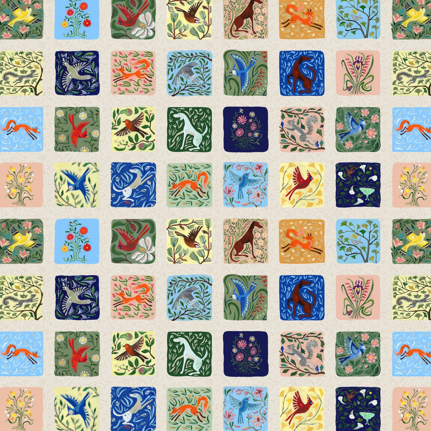 Memory Panel Storyteller`s Patchwork Free Spirit