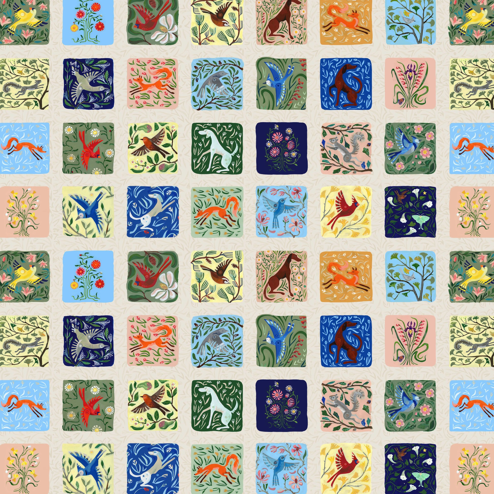 Memory Panel Storyteller`s Patchwork Free Spirit