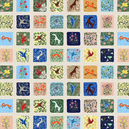 Memory Panel Storyteller`s Patchwork Free Spirit