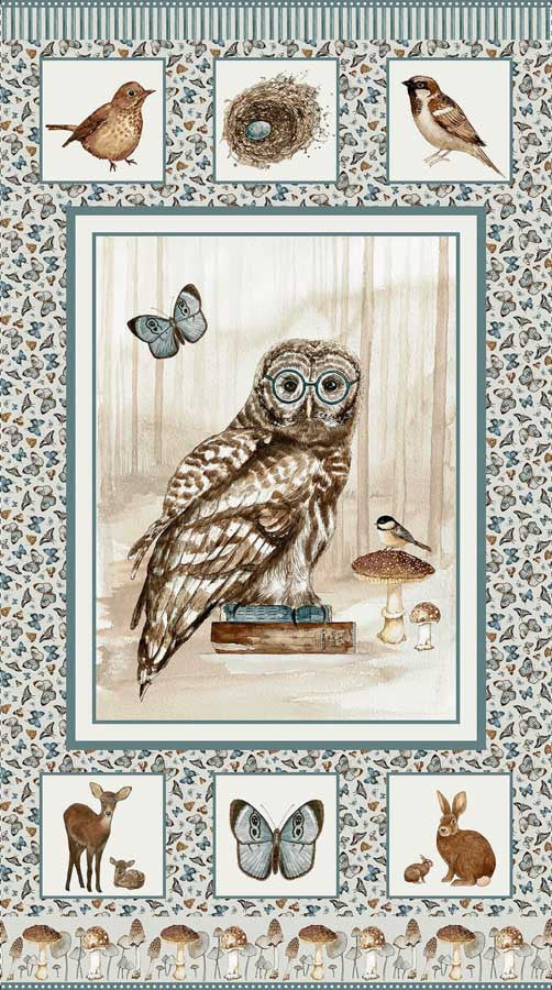 Panel Whimsical Woods