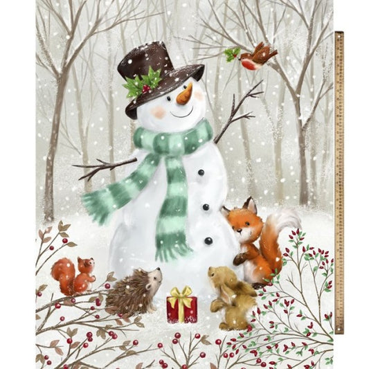 Snowman & Forest Friends