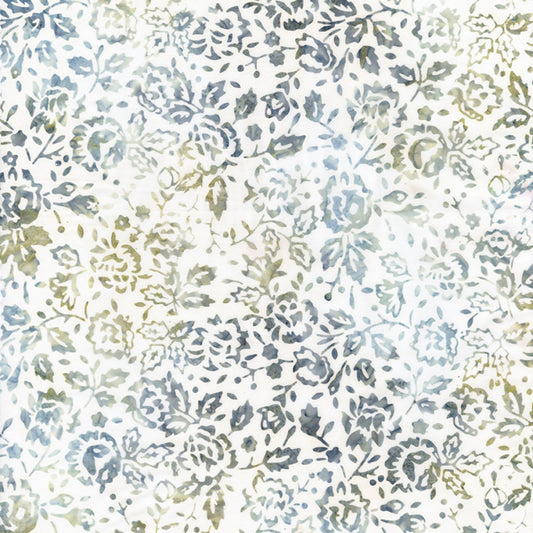 Pearl Stamped Flowers on Branches