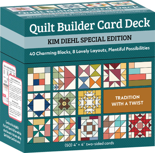 Quilt Builder Card Deck Kim Diehl Special Edition C&T Publishing