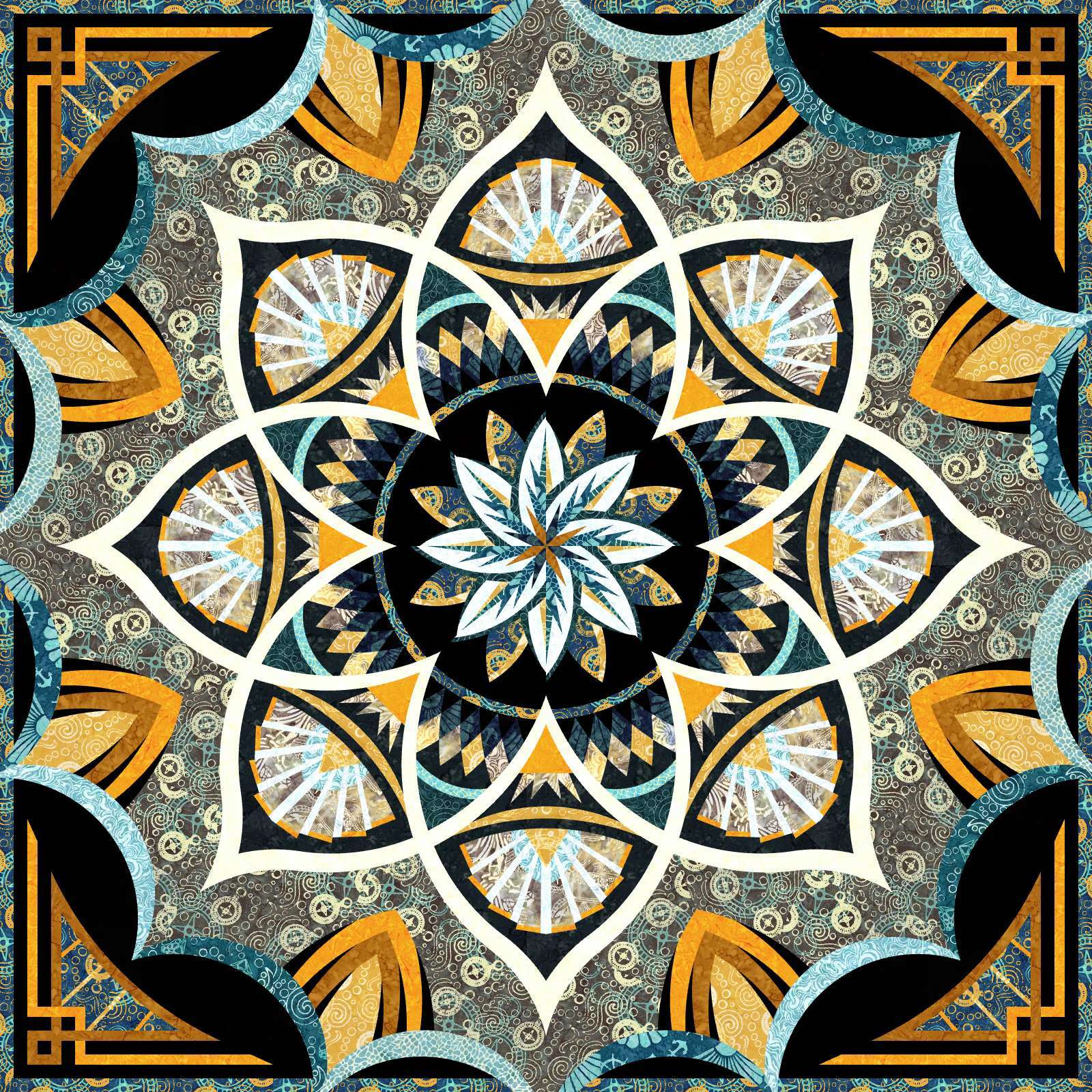 Stoffpaket Wall - Riley Blake Sunken Treasure - TOTM *Arcadia* 2027 quiltworx