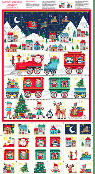Panel Santa Express Advent Calendar