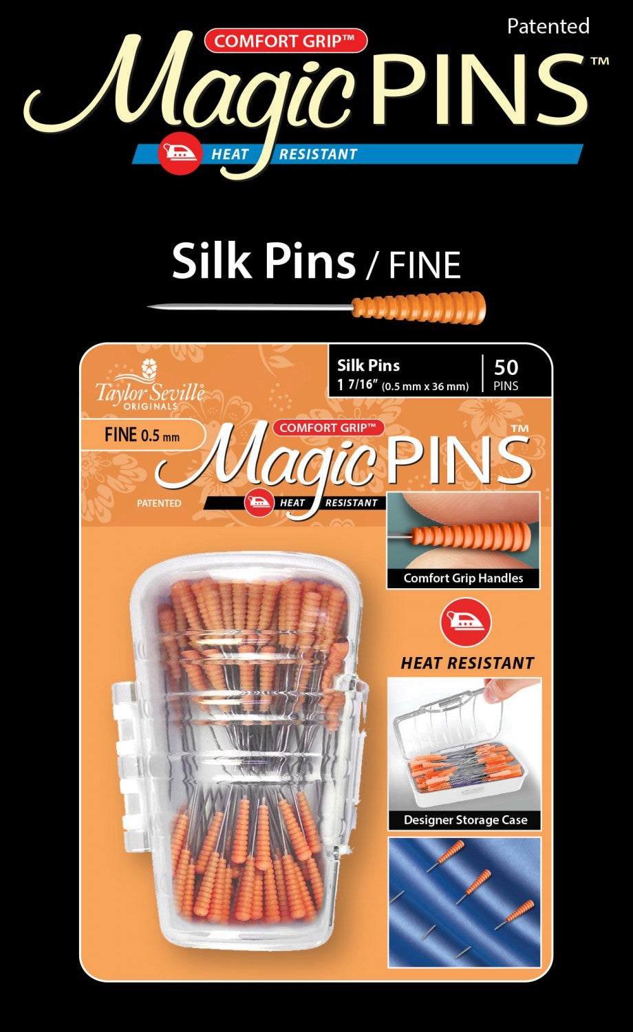 Silk Pins Fine Taylor Seville