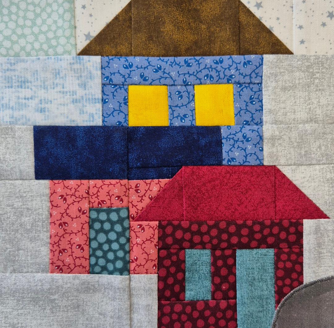 Nähanleitung Adventsreise 2025 Block 13 Gundi's Quilt Heaven