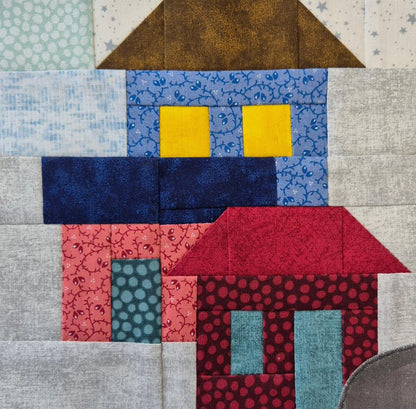 Nähanleitung Adventsreise 2025 Block 13 Gundi's Quilt Heaven