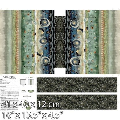 Panel Flora & Form Windham Fabrics & Anthology Batiks