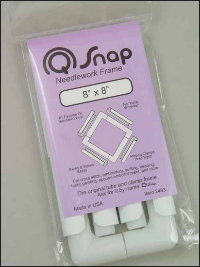 Q- Snap Needlework Frame 8 Inch x 8 Inch Yarn Tree