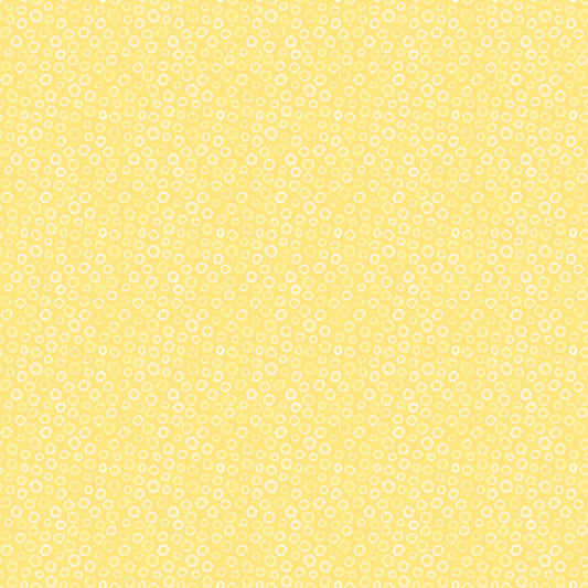 Baumwollstoff Yellow Aloha Dot Freckle + Lollie