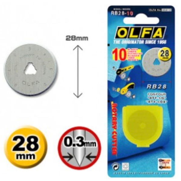 OLFA Rotary Blades 28 mm Olfa