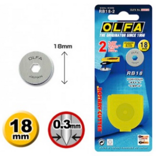 OLFA Rotary Blades 18 mm
