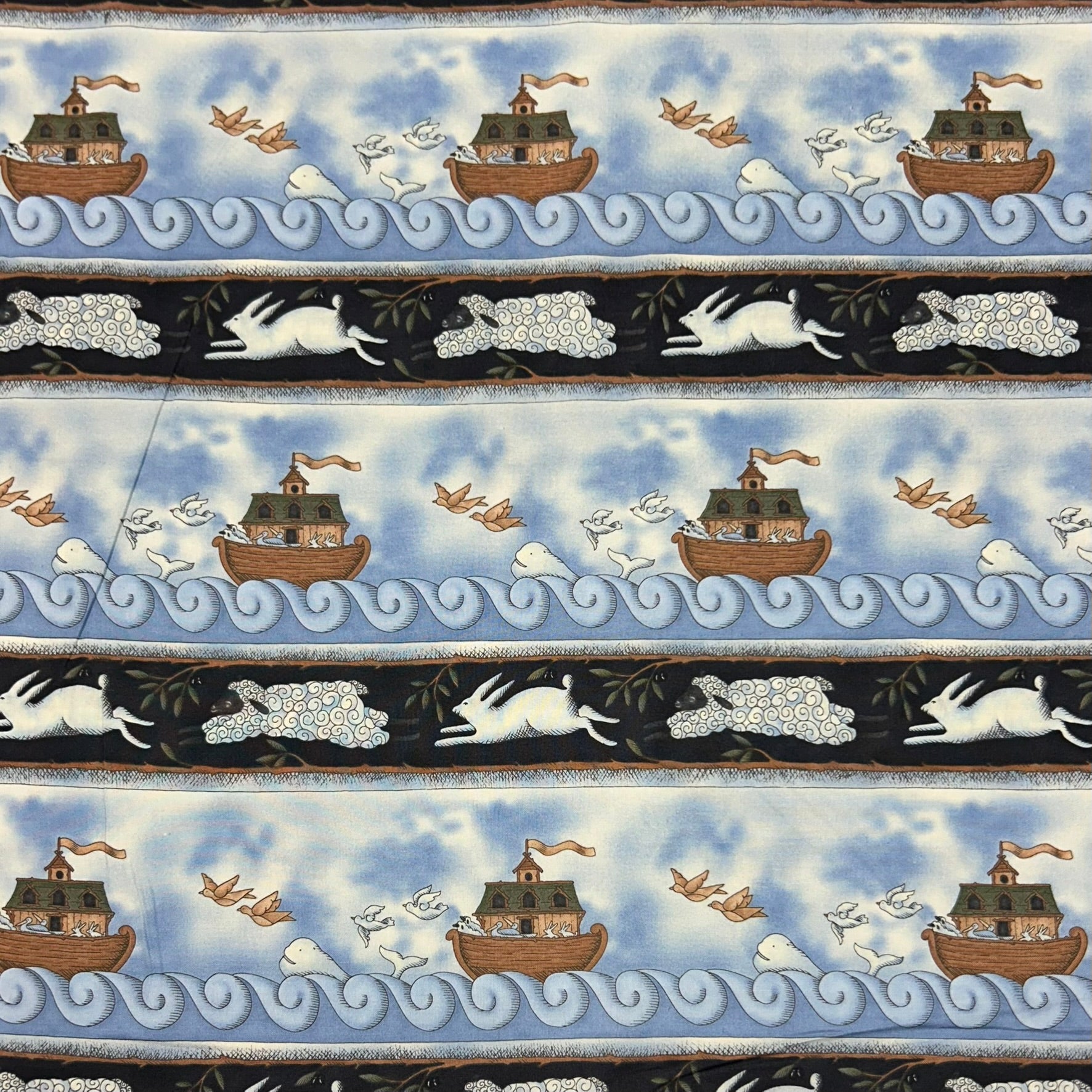 Baumwollstoff All Creatures Great Small Moda