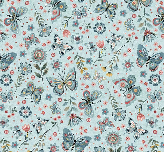 Baumwollstoff Butterfly Henry Glass & Co.