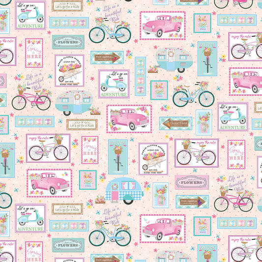 Ride On Patchwork Multi