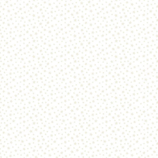 Baumwollstoff Essentials Star White Makower UK