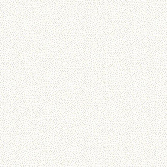 Baumwollstoff Essentials Tiny Dot White Makower UK