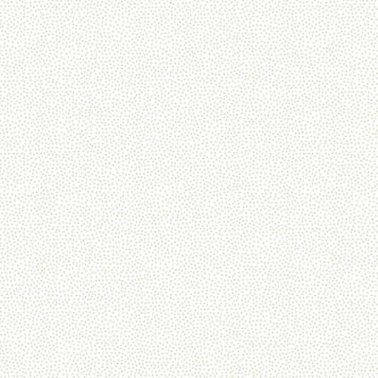 Baumwollstoff Essentials Tiny Dot White Makower UK